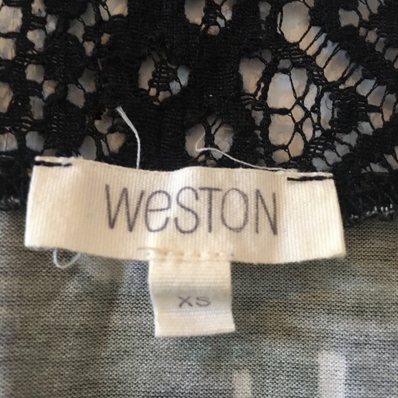 Weston Blouse with Green Motif - Picture 3 of 3